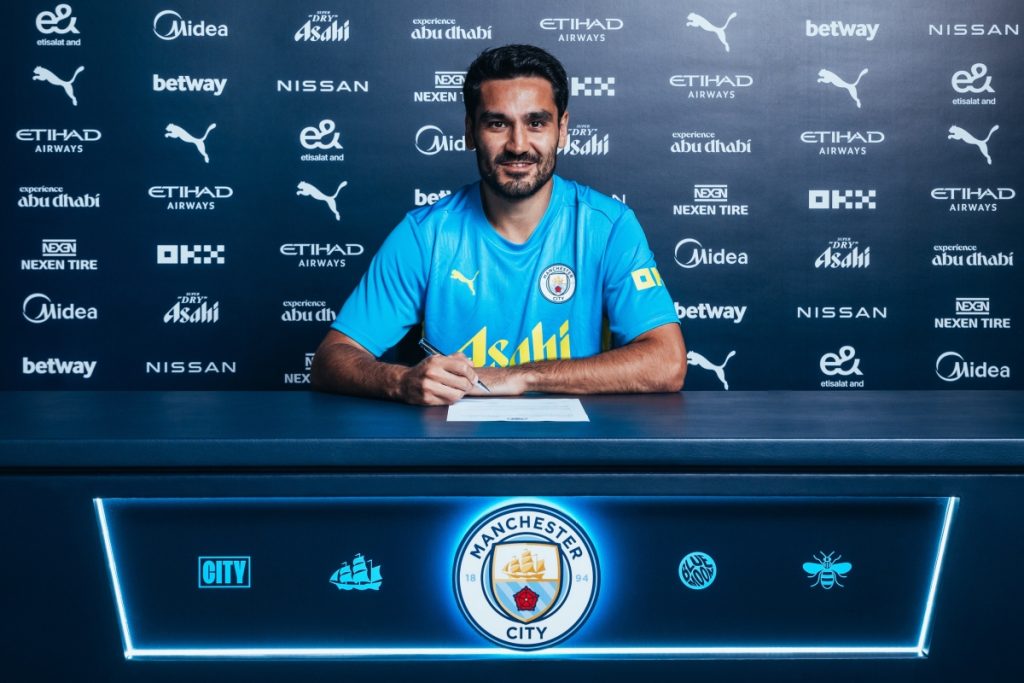 Ilkay Gundogan tro lai Man City